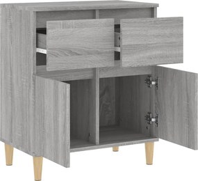vidaXL Ντουλάπι Γκρι Sonoma 60x35x70 εκ. από Επεξεργασμένο Ξύλο