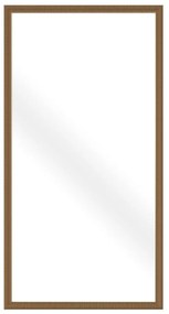 Καθρέπτης Τοίχου Genesis 11-0687 65.4x1.5x125.4cm Brown Πολυρεσίνη