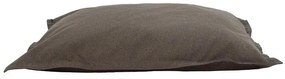 Πουφ μαξιλάρι Simpan ύφασμα γκρι-καφέ 108x135x20 εκ.