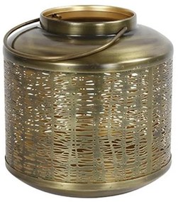 Φανάρι 013.800206 18x19cm Antique Gold Μέταλλο