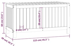 ΚΟΥΤΙ ΑΠΟΘΗΚΕΥΣΗΣ ΚΑΦΕ ΜΕΛΙ 115X49X60 ΕΚ. ΜΑΣΙΦ ΞΥΛΟ ΠΕΥΚΟΥ 823839