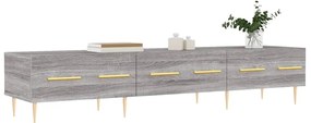 vidaXL Έπιπλο Τηλεόρασης Γκρι Sonoma 150 x 36 x 30 εκ. Επεξεργ. Ξύλο