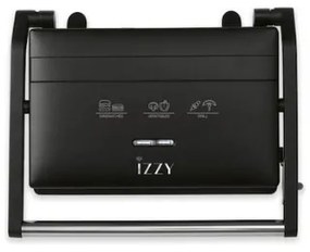 Izzy IZ-2020 Τοστιέρα για 2 Τοστ 1300W Μαύρη