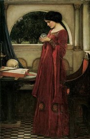 Αναπαραγωγή The Crystal Ball, 1902, Waterhouse, John William