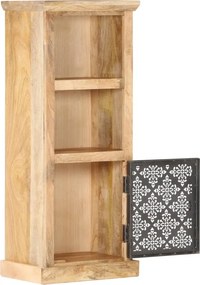 vidaXL Ντουλάπι με Πόρτα 45x32x110 εκ. Μασίφ Ξύλο Μάνγκο