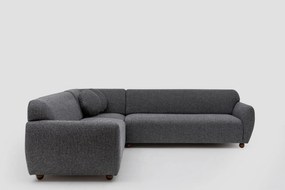 Corner Sofa Eddy Corner 2 (3L-C-3R) - Dark Grey Dark Grey