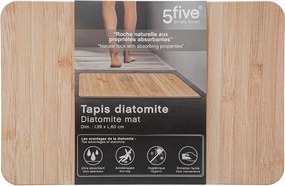 Χαλάκι μπάνιου 5five - 39x60cm - Καφέ