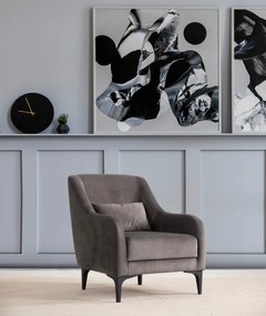 Wing Chair Astana - Anthracite Anthracite