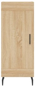 vidaXL Ντουλάπι Sonoma Δρυς 34,5x34x90 εκ. από Επεξεργασμένο Ξύλο