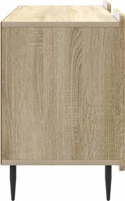 vidaXL Ντουλάπι TV 102 x 34,5 x 52 cm Sonoma Δρυς Επεξεργασμένο Ξύλο