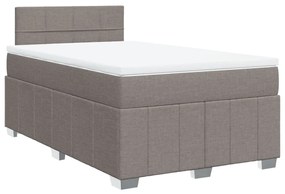 ΚΡΕΒΑΤΙ BOXSPRING ΜΕ ΣΤΡΩΜΑ TAUPE 120X190 ΕΚ. ΥΦΑΣΜΑΤΙΝΟ 3287011