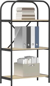 vidaXL Ράφι Βιβλίων Δρύς Sonoma 60 x 30 x 109 εκ Επεξεργασμένο ξύλο