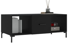 vidaXL Τραπεζάκι Σαλονιού Μαύρο 102x50x40 εκ. από Επεξεργασμένο Ξύλο
