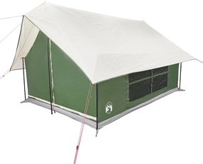vidaXL Σκηνή Κάμπινγκ 5 Ατόμων Αδιάβροχη Πράσινη