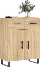 vidaXL Ντουλάπι Sonoma Δρυς 69,5 x 34 x 90 εκ. από Επεξεργασμένο Ξύλο
