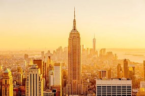 Φωτογραφία Golden sunset in Manhattan, New York City, USA, Alexander Spatari