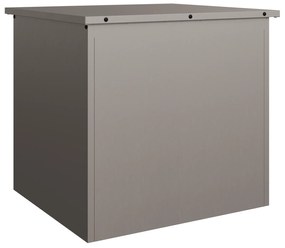 vidaXL Κουτί αποθήκευσης εξωτερικών χώρων Καφέ 55 x 50.5 x 50 εκ.