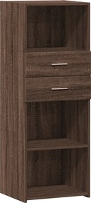 vidaXL Ντουλάπι Καφέ Δρυς 45x42,5x124 εκ. από Επεξεργασμένο Ξύλο