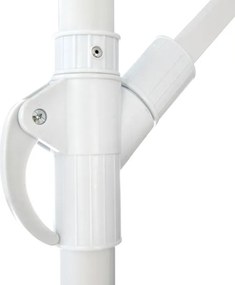 ΟΜΠΡΕΛΑ ΚΡΕΜΑΣΤΗ NOBLE Φ300x237cm. ΣΤΡΟΓΓΥΛΗ ΣΕ ΒΑΣΗ ΜΕ 4 ΠΟΔΙΑ HM6008
