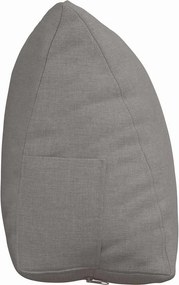 vidaXL Μαξιλάρι Πλάτης Taupe 45 x 20 x 35 εκ. ύφασμα