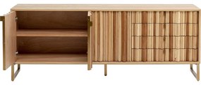 Μπουφές Concertina Nature 186x40x74εκ. - Καφέ