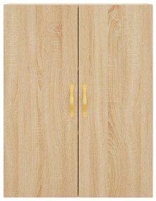 vidaXL Ντουλάπι Επιτοίχιο Sonoma Δρυς 69,5 x 34 x 90 εκ.