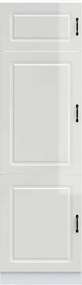 vidaXL Ντουλάπι κουζίνας "Kalmar" High Gloss White Engineered Wood