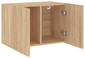vidaXL Ντουλάπι Τοίχου Τηλεόρασης Sonoma Δρυς 60 x 30 x 41 εκ.