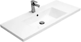 One Project Fortune 65  MDF - Πάγκος με Νιπτήρα &amp; Καθρέπτη