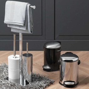 Square chrome σταντ χαρτιού υγείας + πιγκάλ Sealskin