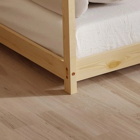 ΚΡΕΒΑΤΙ ΠΑΙΔΙΚΟ PEPE  τ.MONTESSORI ΞΥΛΟ ΠΕΥΚΟ ΦΥΣΙΚΟ- 190x90εκ