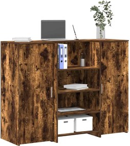 vidaXL Γραφείο υποδοχής 135x50x103,5 εκ. Επεξεργασμένο Ξύλο