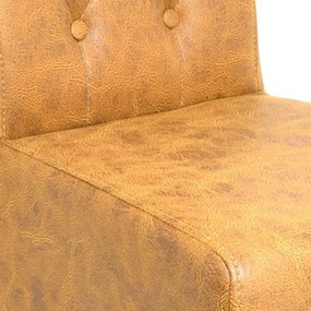 Καρέκλα Τραπεζάριας NEW Τ-14 Fylliana Ώχρα με Wenge Ξύλινα πόδια 45x65x103εκ. 2αδα 45x65x103 εκ.