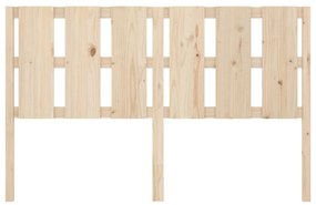 vidaXL Κεφαλάρι Κρεβατιού 155,5 x 4 x 100 εκ. από Μασίφ Ξύλο Πεύκου