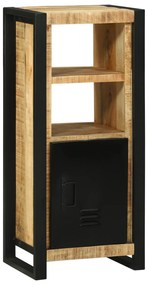 vidaXL Ντουλάπι τοίχου μπάνιου 40x30x90 εκ. Μασίφ άγριο ξύλο μάνγκο