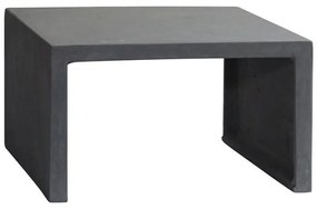 Τραπέζι Σαλονιού Concrete Cement Grey Ε6211 80x80x47cm
