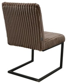 Πολυθρόνα Τραπεζαρίας New Evita Fylliana Καφέ 56x65x87 εκ. 2αδα