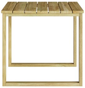 vidaXL Τραπέζι Χαλάρωσης 50.5x50.5x46 εκ. Κατεργασμένο Πεύκο