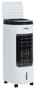 vidaXL Air Cooler Φορητό 3 σε 1 Ασπρόμαυρο 60 W