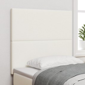 vidaXL LED Κεφαλάρι Κρέμα 80 εκ Κορντούρα