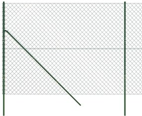 vidaXL Συρματόπλεγμα Περίφραξης Πράσινο 1,4 x 10 μ.