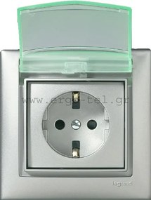 ΠΡΙΖΑ ΣΟΥΚΟ ΜΕ ΠΛΑΙΣΙΟ ΣΤΕΓΑΝΟΠΟΙΗΣΗΣ VALENA METALLIC ΑΛΟΥΜΙΝΙΟ