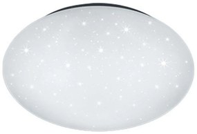 Φωτιστικό Οροφής - Πλαφονιέρα Lukida R62961000 16W Led Φ38cm 10cm Starlight Effect White RL Lighting Plastic