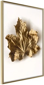 Αφίσα - Dried Maple Leaf - 20x30 - Χρυσό - Χωρίς πασπαρτού