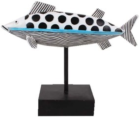 Διακοσμητικό Ψάρι Gadus 020850 26x8x21cm Multi Πολυρεσίνη