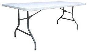 Τραπέζι Συνεδρίου,Catering Blow Πτυσόμενο Λευκό 198x90x74cm