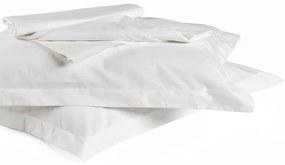 Σεντόνι True Col 00 White Kentia Διπλό 210x270cm 100% Βαμβακερό Περκάλι