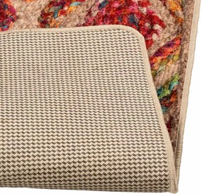 vidaXL Χαλί Runner MARSA Πολύχρωμο 50 x 200 εκ. Πολυέστερ και PVC