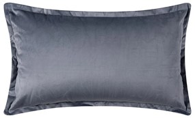 Βελουτέ Διακοσμητική Μαξιλαροθήκη (35x60) Silk Fashion A804 Σκούρο Γκρι