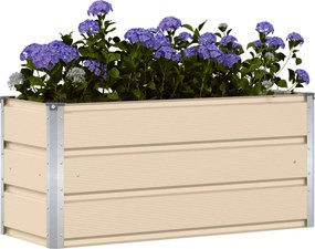 vidaXL Γλάστρα Ελεφαντόδοντο 100 x 40 x 45 cm Ατσάλι
